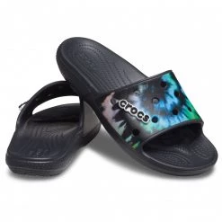Crocs - Classic Crocs Tiedye Graphic Solid - Sandales -Chaussures de randonnée Soldes crocs classic crocs tiedye graphic solid sandales detail 4