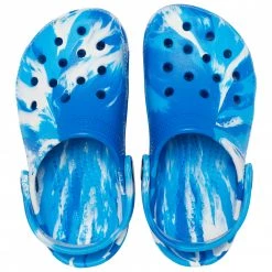 Crocs - Kid's Classic Marbled Clog - Sandales 9 Crocs - Kid's Classic Marbled Clog - Sandales -Chaussures de randonnée Soldes crocs kids classic marbled clog sandales detail 4