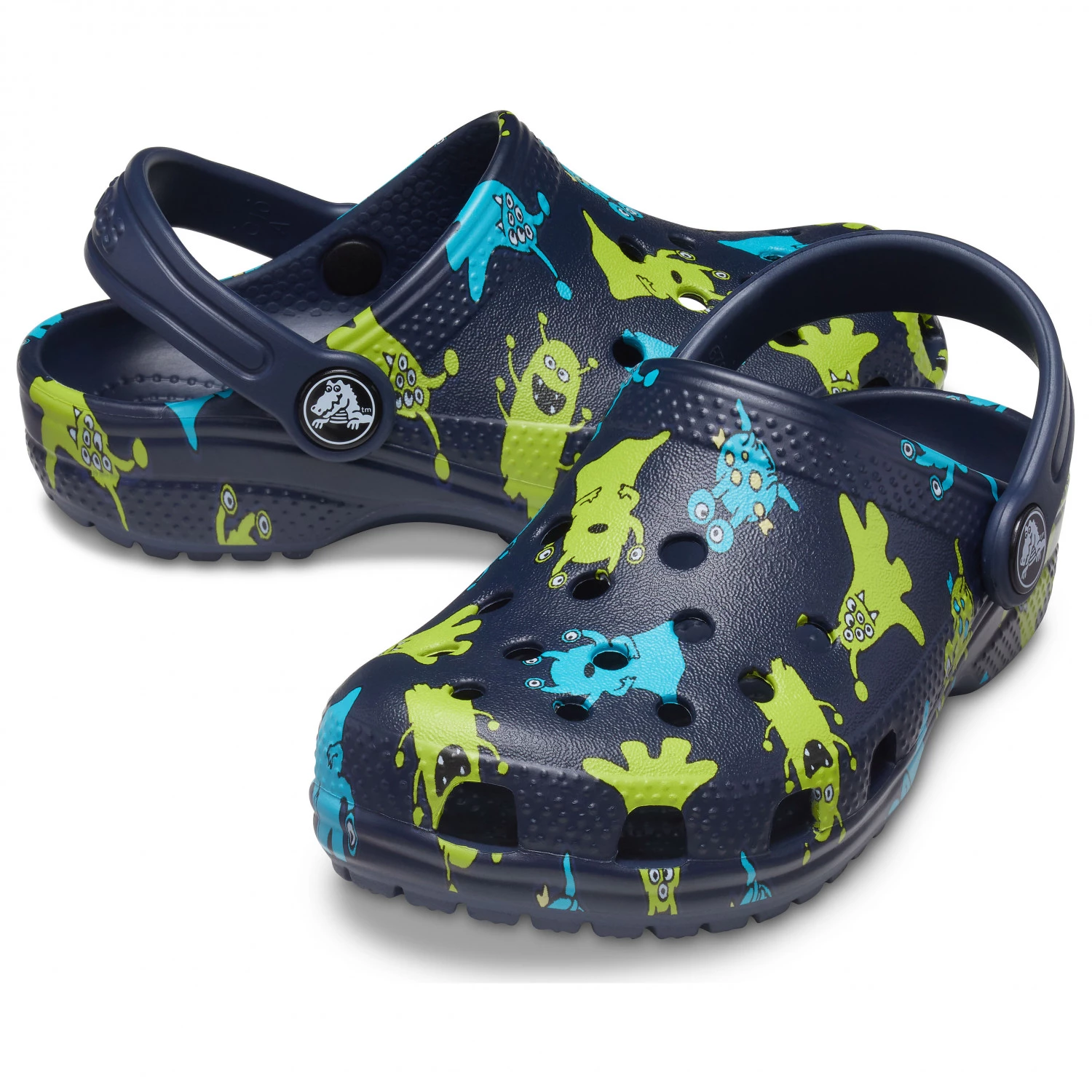 Crocs - Kid's Classic Monster Print Clog - Sandales 2 Crocs - Kid's Classic Monster Print Clog - Sandales – Image 2
