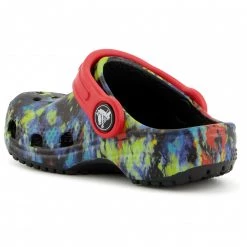 Crocs - Kid's Classic Tiedye Graphic Clog T - Sandales -Chaussures de randonnée Soldes crocs kids classic tiedye graphic clog t sandales detail 5