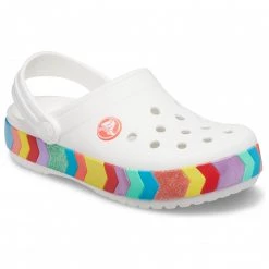 Crocs - Kid's Crocband Chevron Beaded Clog - Sandales 11 Crocs - Kid's Crocband Chevron Beaded Clog - Sandales -Chaussures de randonnée Soldes crocs kids crocband chevron beaded clog sandales 1