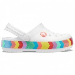 Crocs - Kid's Crocband Chevron Beaded Clog - Sandales 8 Crocs - Kid's Crocband Chevron Beaded Clog - Sandales -Chaussures de randonnée Soldes crocs kids crocband chevron beaded clog sandales detail 3