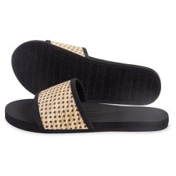 Indosole - Women's Slides Weave - Sandales -Chaussures de randonnée Soldes indosole womens slides weave sandales detail 3
