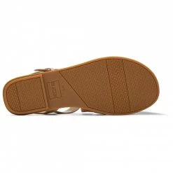 TOMS - Women's Leather Sicily - Sandales -Chaussures de randonnée Soldes toms womens leather sicily sandales detail 5