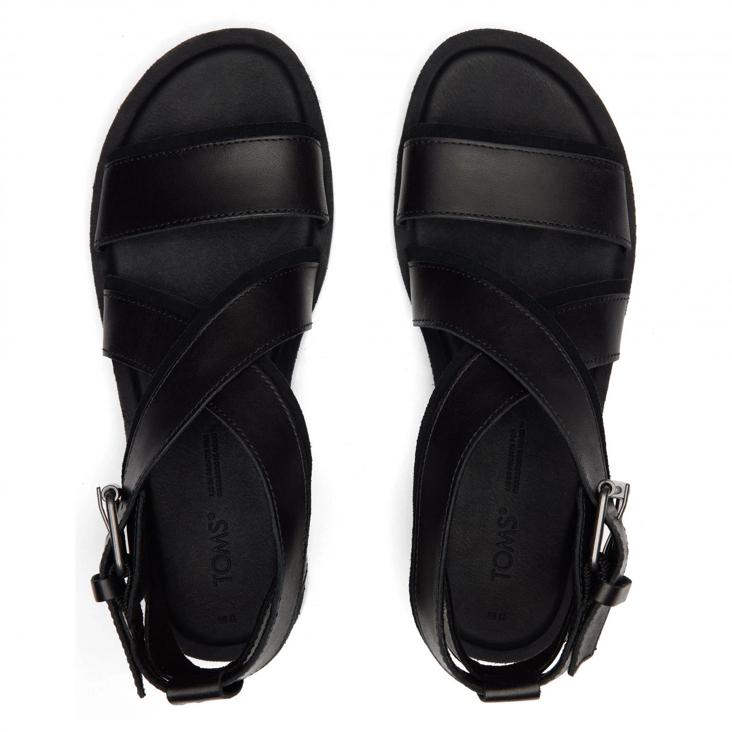 TOMS - Women's Sidney Tread Leather - Sandales 4 TOMS - Women's Sidney Tread Leather - Sandales – Image 4